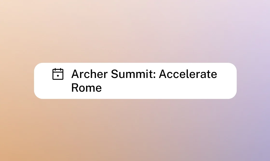 Archer Summit: Accelerate Rome