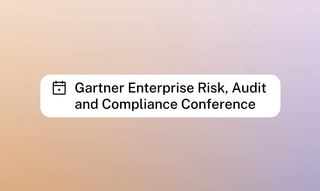Gartner Enterprise Risk, Audit and Compliance Conference