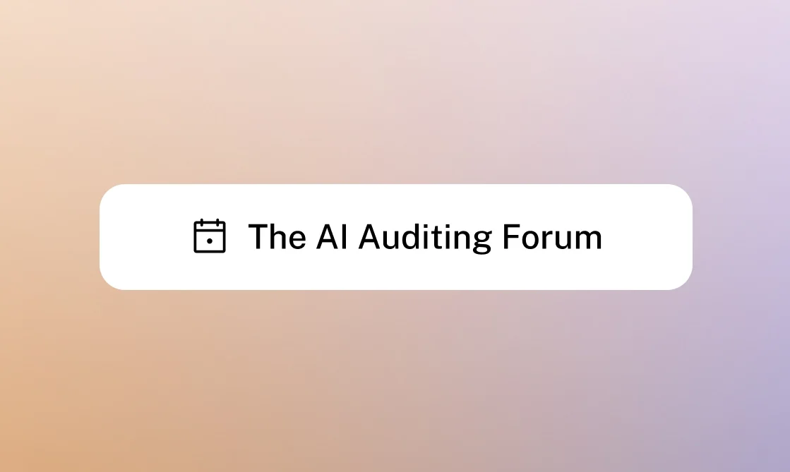 The AI Auditing Forum