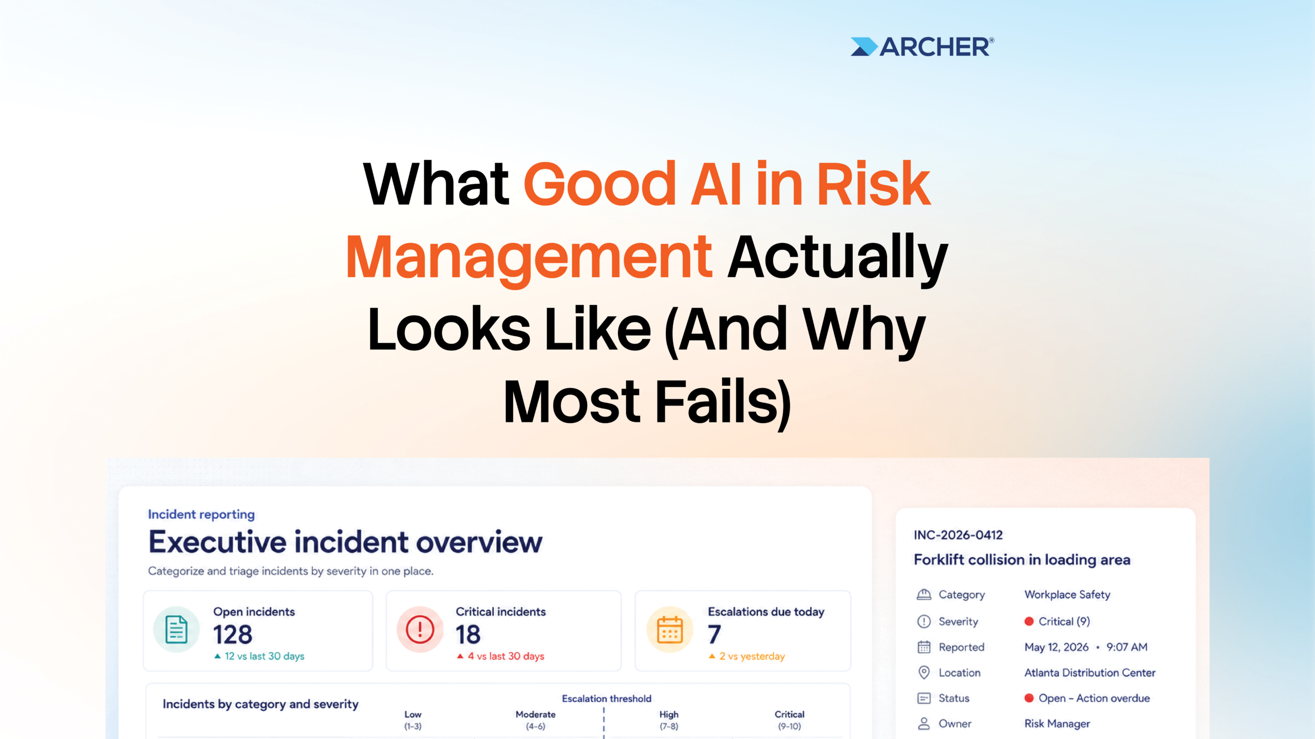 What Good AI in Risk Management Actually Looks Like (And Why Most Fails)
