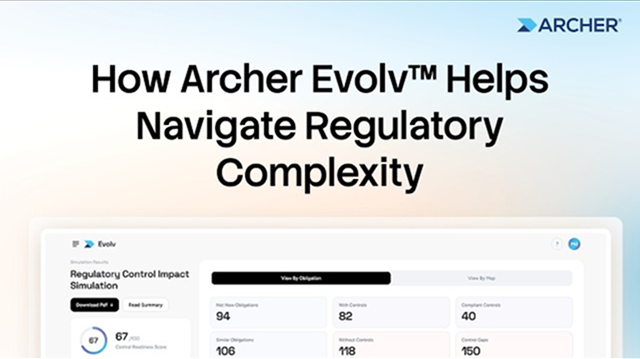 Manufacturing Compliance & Risk Management: How Archer Evolv™ Helps Navigate Regulatory Complexity